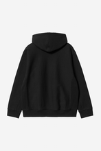 Carica l'immagine nel visualizzatore di Gallery, Carhartt WIP Hooded American Script Sweatshirt Black