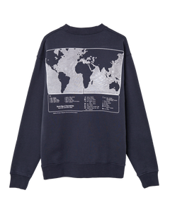 Public Possession Worldmap of Discoveries Crewneck