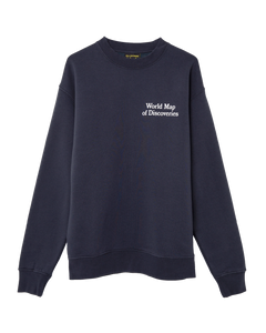 Public Possession Worldmap of Discoveries Crewneck