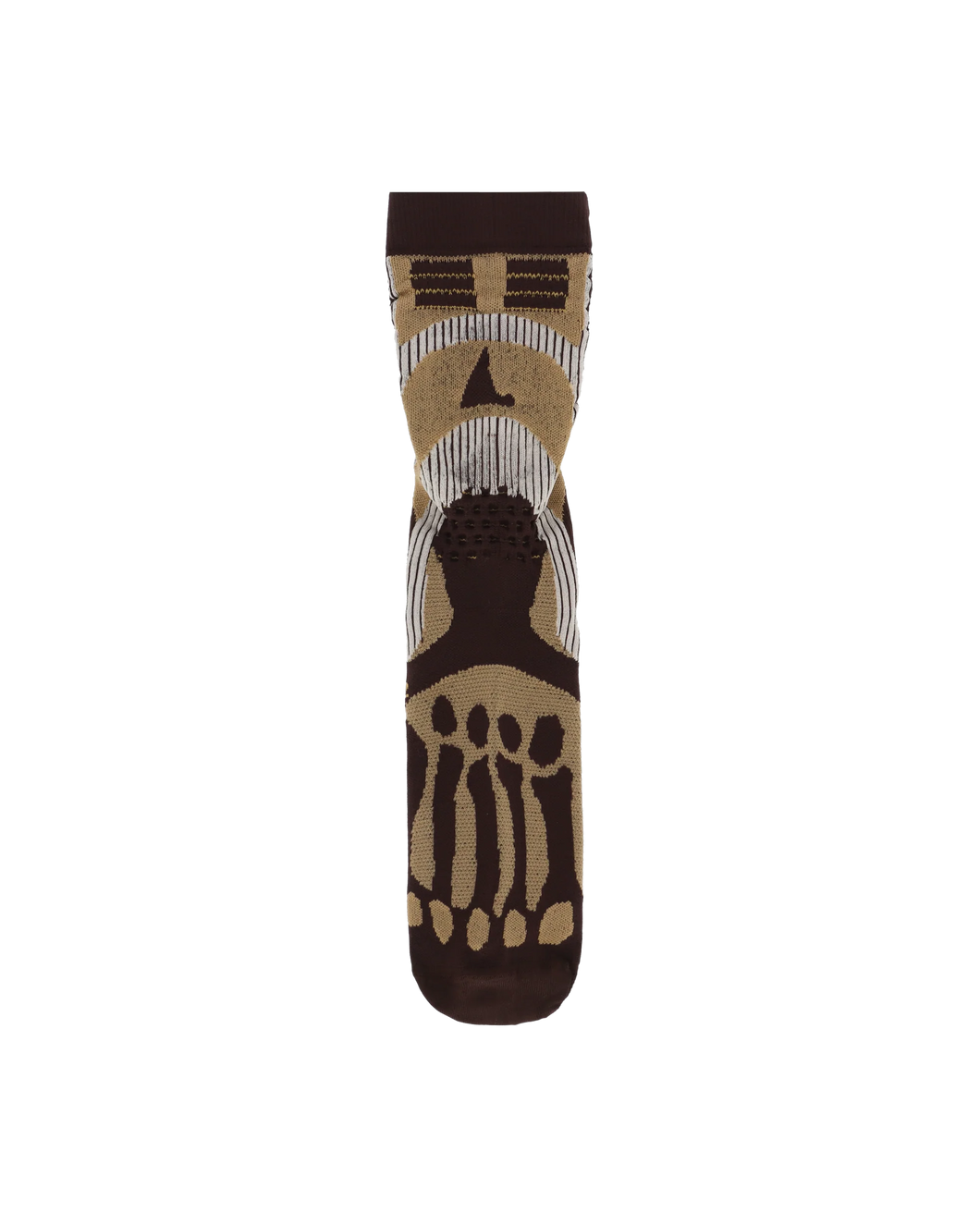 ROA Bone Socks Brown