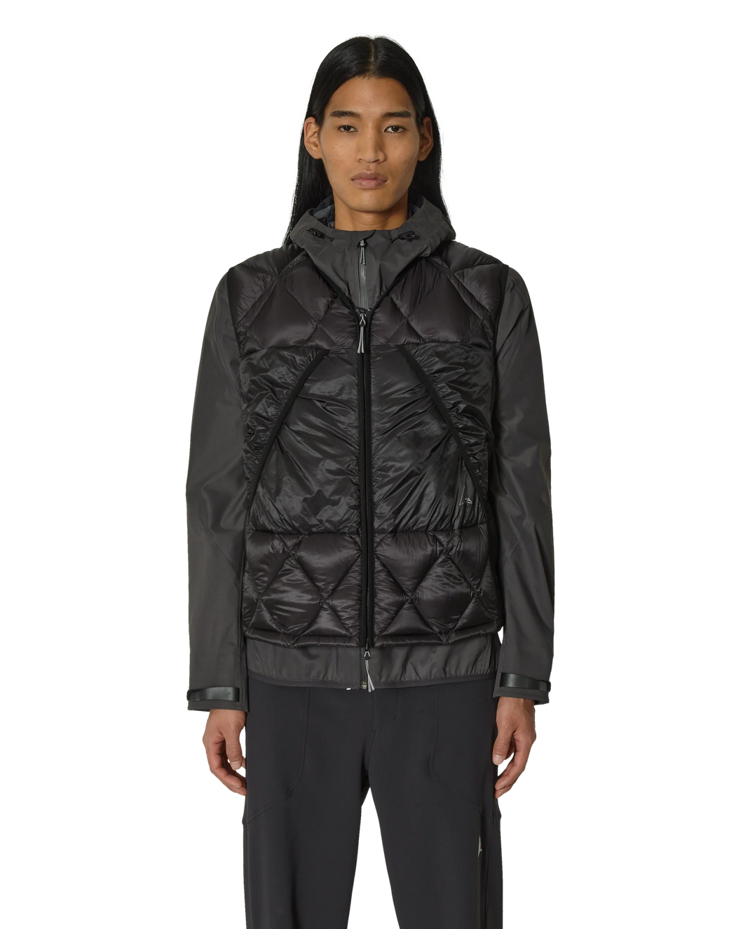 ROA Light Down Vest Black