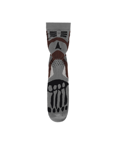 ROA Bone Socks Dark Brown