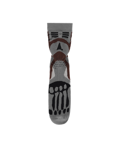 ROA Bone Socks Dark Brown