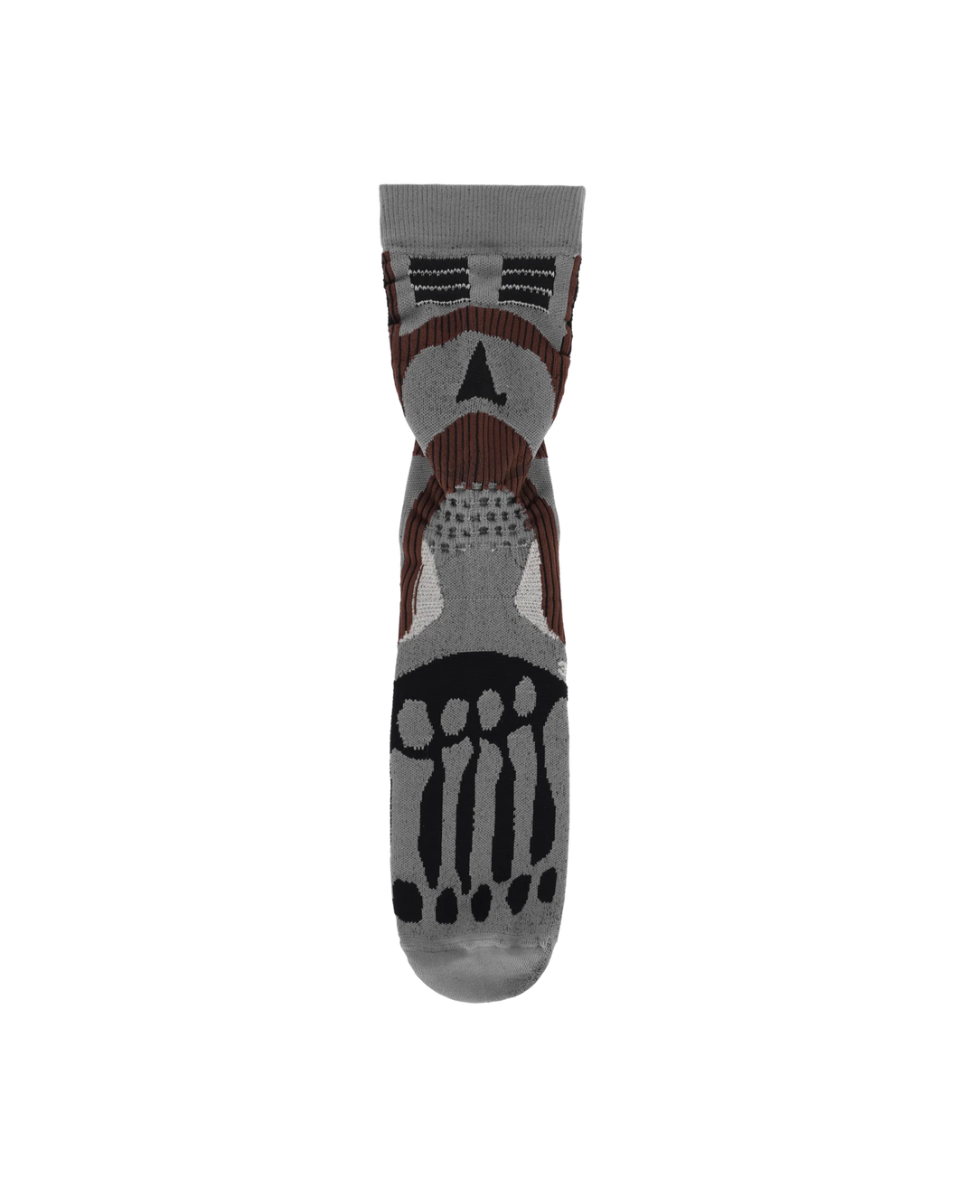 ROA Bone Socks Dark Brown