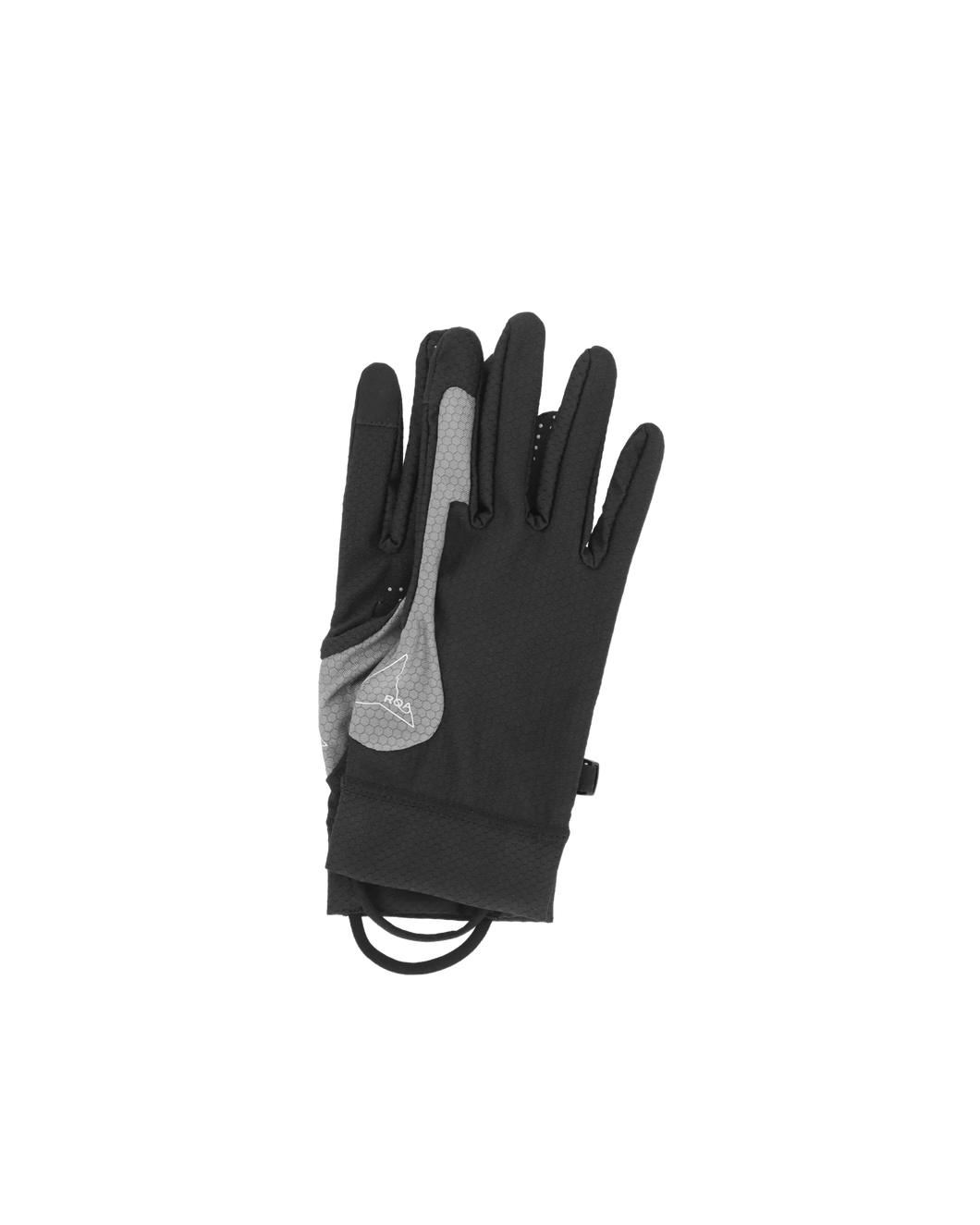 ROA Andie Base Layer Gloves Black Grey