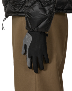 ROA Andie Base Layer Gloves Black Grey