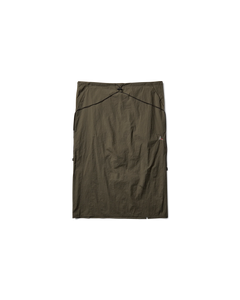 ROA Gly See Through Mid Skirt Olive
