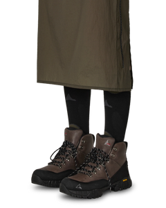ROA Gly See Through Mid Skirt Olive