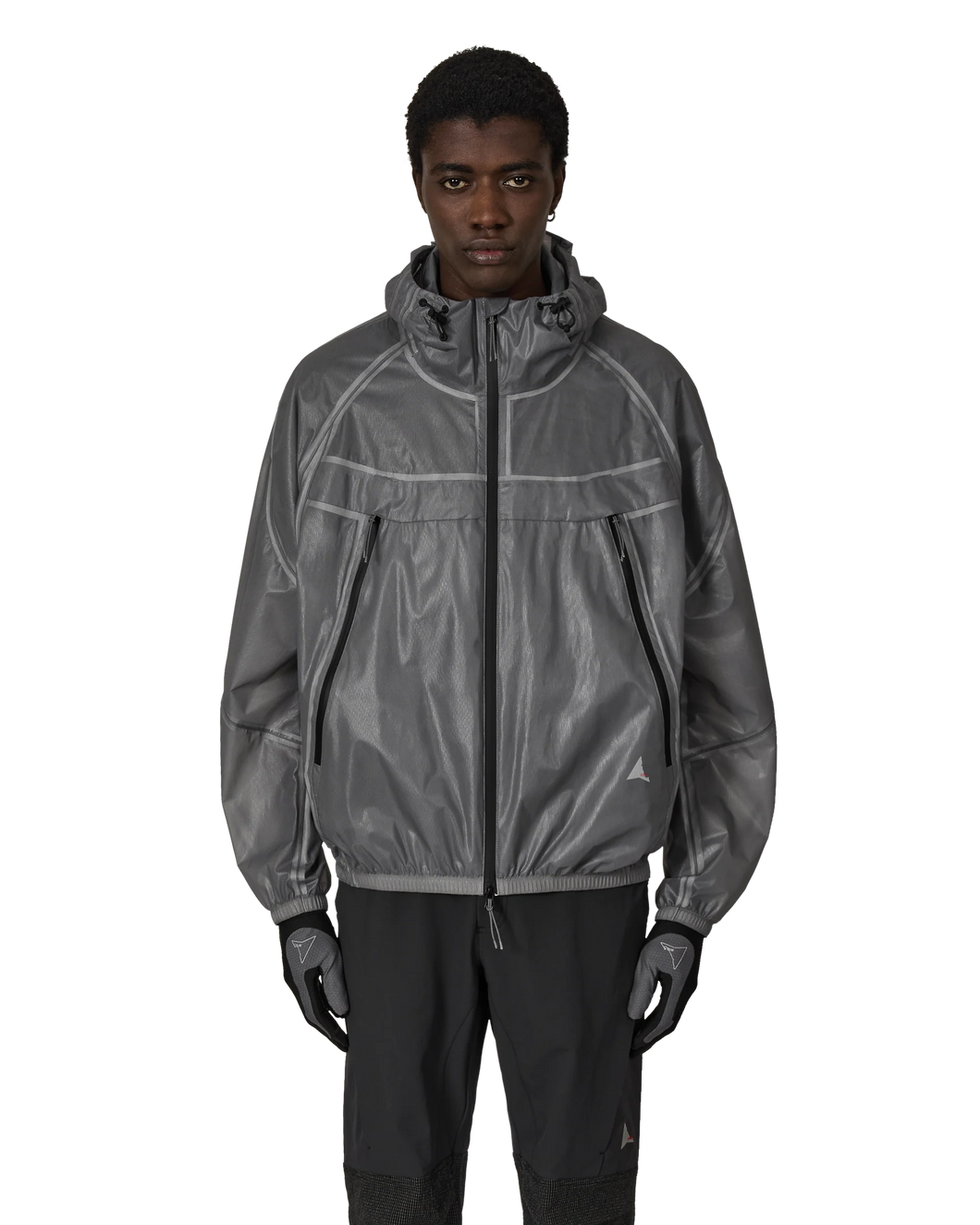 ROA Glasslike 3l Taped Waterproof Jacket Dark Grey