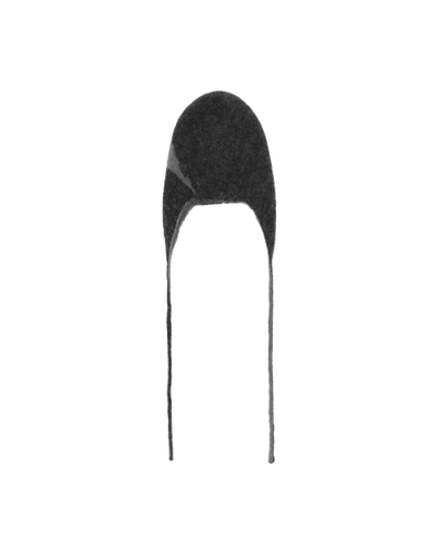 ROA Bonnet Mohair Beanie Black
