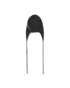 ROA Bonnet Mohair Beanie Black