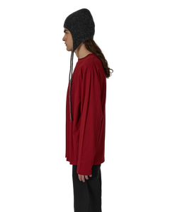 ROA Bonnet Mohair Beanie Black
