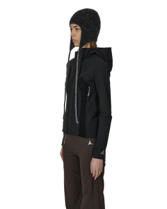 ROA Bonnet Mohair Beanie Black