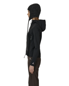 ROA Bonnet Mohair Beanie Black