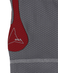ROA Andie Base Layer Gloves Black Grey Dark Red