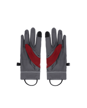 Carica l&#39;immagine nel visualizzatore di Gallery, ROA Andie Base Layer Gloves Black Grey Dark Red