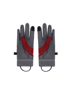 ROA Andie Base Layer Gloves Black Grey Dark Red