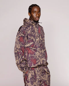 No Problemo Forest Glitch Nylon Jacket