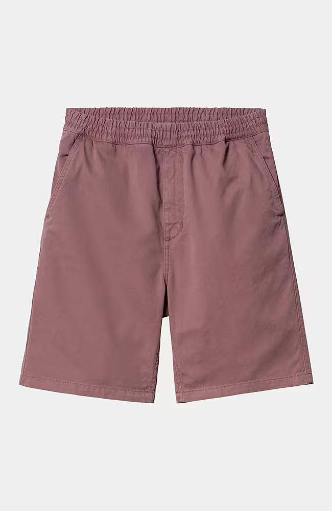 Carhartt WIP Flint Short Dusky Pink (garment dyed)