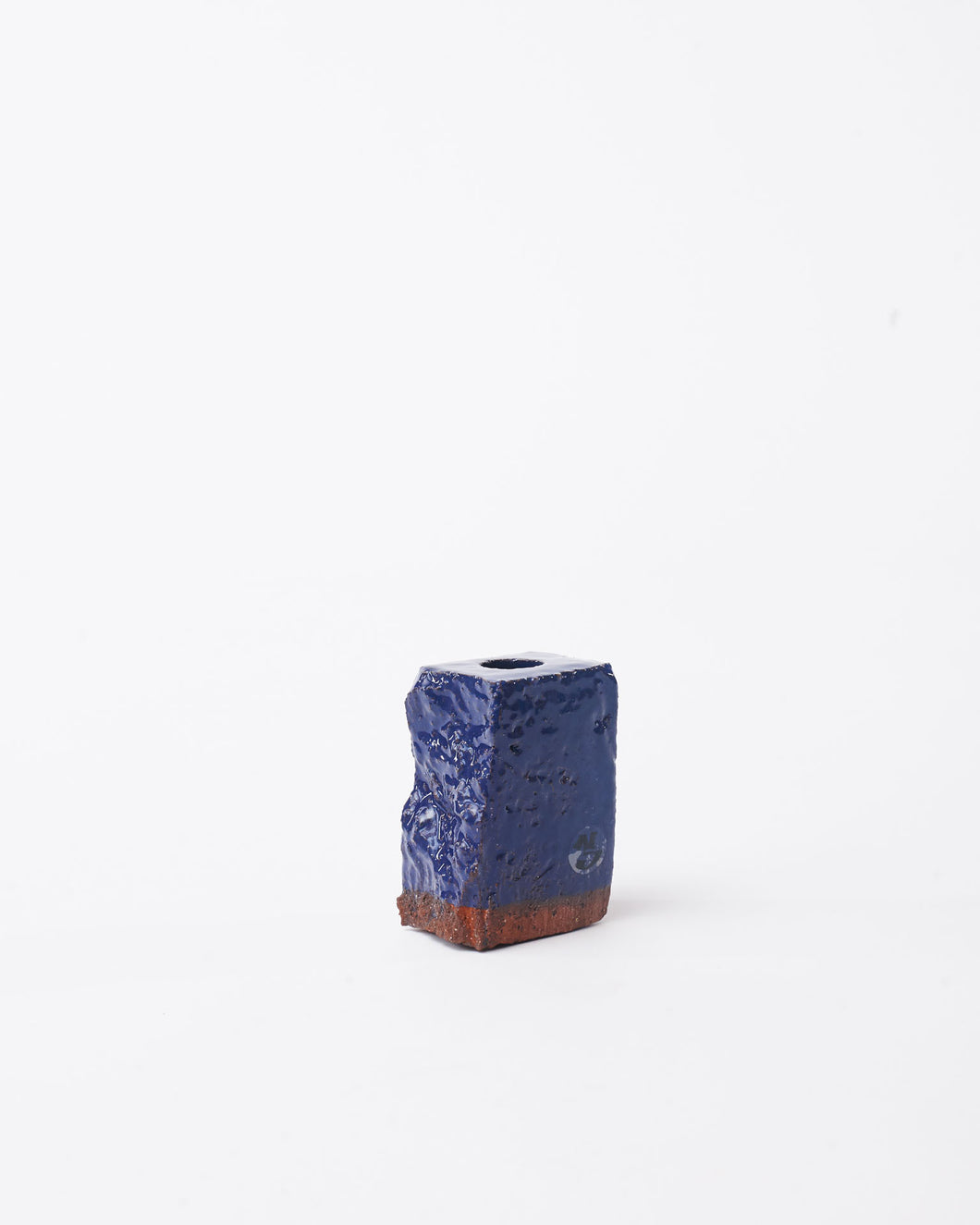 NIKO JUNE A Single Brick Candle S Dark Blue