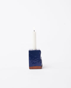 NIKO JUNE A Single Brick Candle S Dark Blue