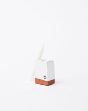 Carica l&#39;immagine nel visualizzatore di Gallery, NIKO JUNE A Single Brick Candle S White