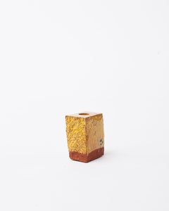 NIKO JUNE A Single Brick Candle S Yellow
