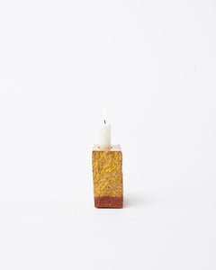 NIKO JUNE A Single Brick Candle S Yellow