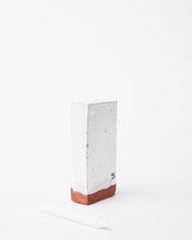 Carica l&#39;immagine nel visualizzatore di Gallery, NIKO JUNE A Single Brick Candle L White