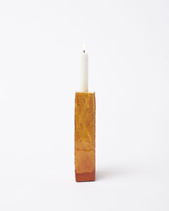 NIKO JUNE A Single Brick Candle L Yellow
