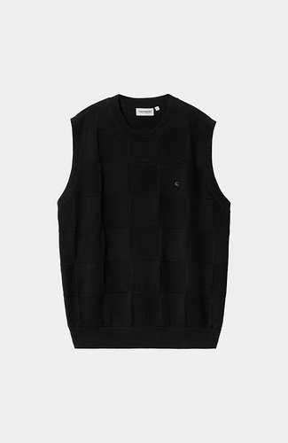 Carhartt WIP W' Checker Vest Sweater Black