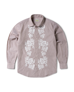 Aries Lace Overprinted Poplin Shirt