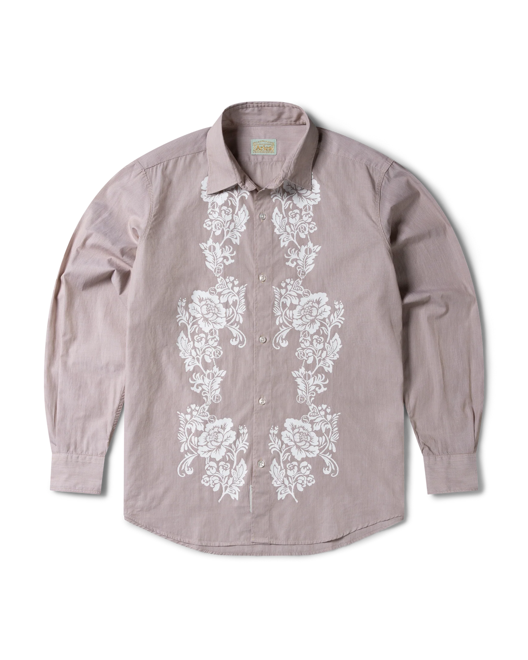 Aries Lace Overprinted Poplin Shirt