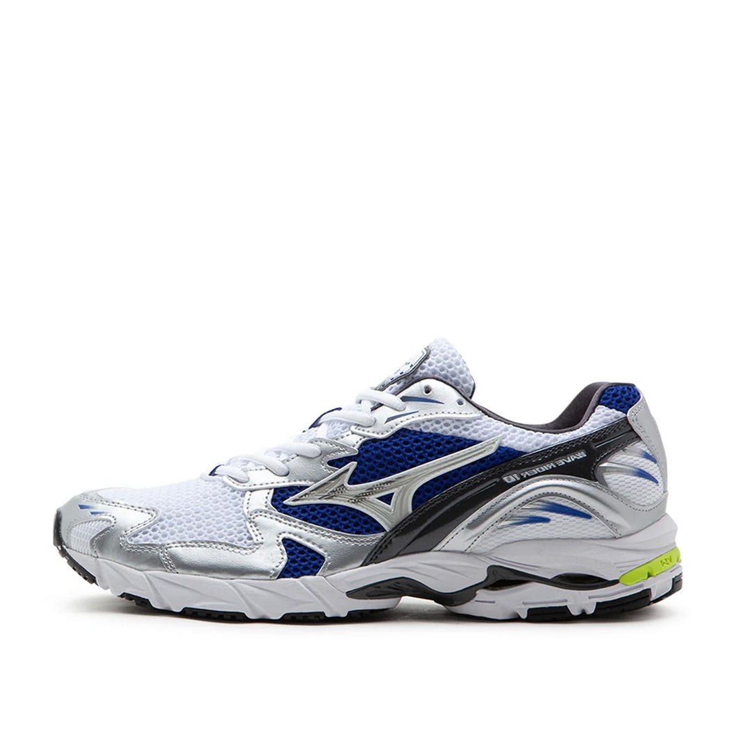 Mizuno Wave Rider 10 Snow White/Silver/SurftheWeb