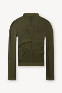Aries Base Layer Top Army Green