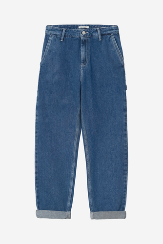 Carhartt WIP W' Pierce Pant Maverick Denim Blue Stone Washed