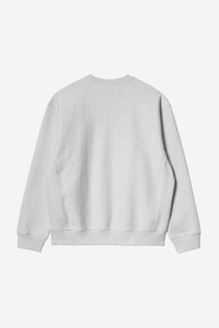 Carhartt WIP American Script Sweatshirt Ash Heather