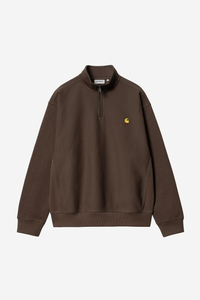 Carhartt WIP Half Zip American Script Sweatshirt Buckeye