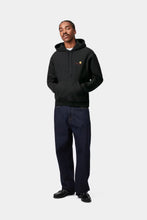 Carica l&#39;immagine nel visualizzatore di Gallery, Carhartt WIP Hooded American Script Sweatshirt Black