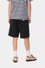 Carica l'immagine nel visualizzatore di Gallery, Carhartt WIP Flint Short Black, Garment dyed