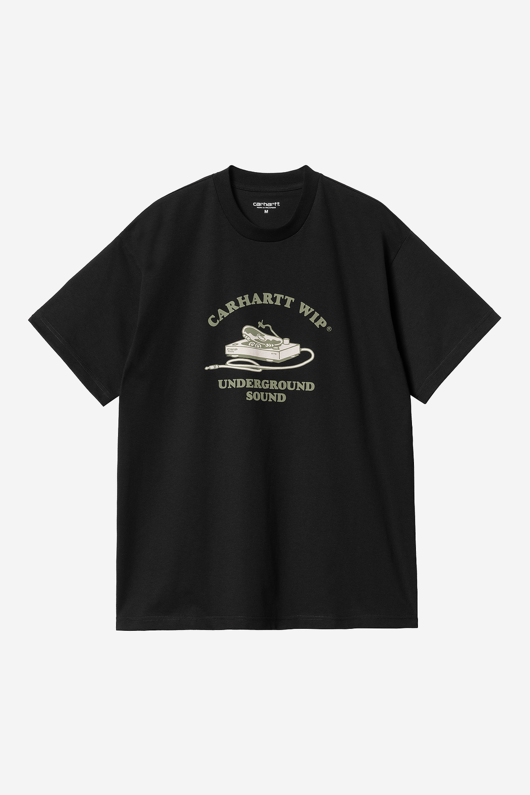 Carhartt WIP S/S Underground Sound T-Shirt Black