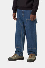 Carica l'immagine nel visualizzatore di Gallery, Carhartt WIP Double Knee Pant Blue "Stone Washed"
