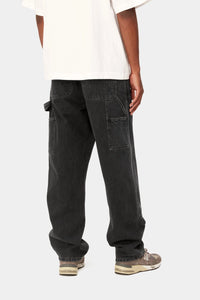 Carhartt WIP Double Knee Pant Black "Stone Washed"