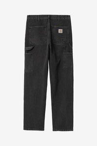 Carhartt WIP Double Knee Pant Black "Stone Washed"