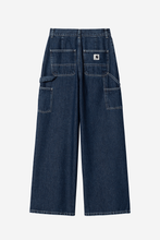 Carica l&#39;immagine nel visualizzatore di Gallery, Carhartt WIP W&#39; Jens Pant Blue Heavy Stone Wash