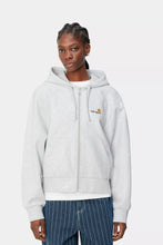 Carica l'immagine nel visualizzatore di Gallery, Carhartt WIP W' Hooded American Script Jacket Ash Heather
