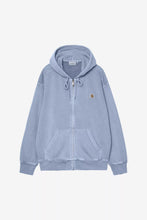 Carica l'immagine nel visualizzatore di Gallery, Carhartt WIP Hooded Nelson Jacket Gentle Blue, Garment dyed