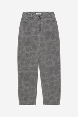 Carhartt WIP W' Duck Orell Pant Camo Duck/Black Heavy (bleach wash)