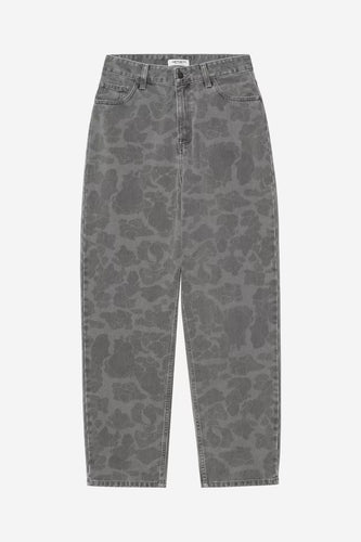 Carhartt WIP W' Duck Orell Pant Camo Duck/Black Heavy (bleach wash)