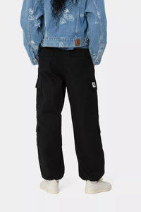 Carhartt WIP W' Kingsley Pant 'Arlington' Twill Black, rigid